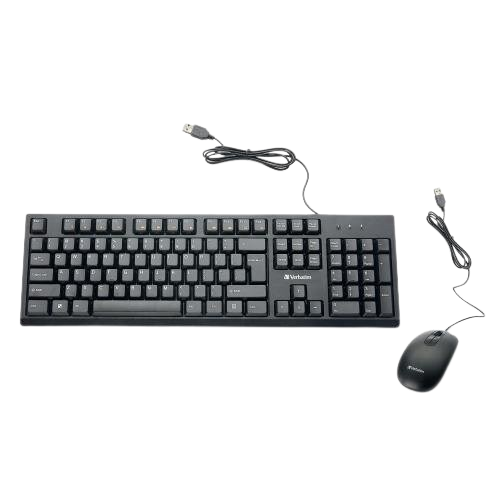 Verbatim Wired Keyboard & Mouse