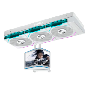 lian li Hydroshift II Curved OLED white
