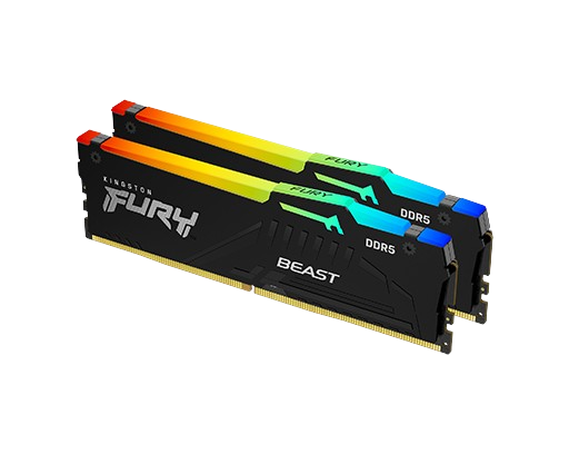 Kingston FURY Beast 32GB DDR5 RGB 6000MHz (16×2)