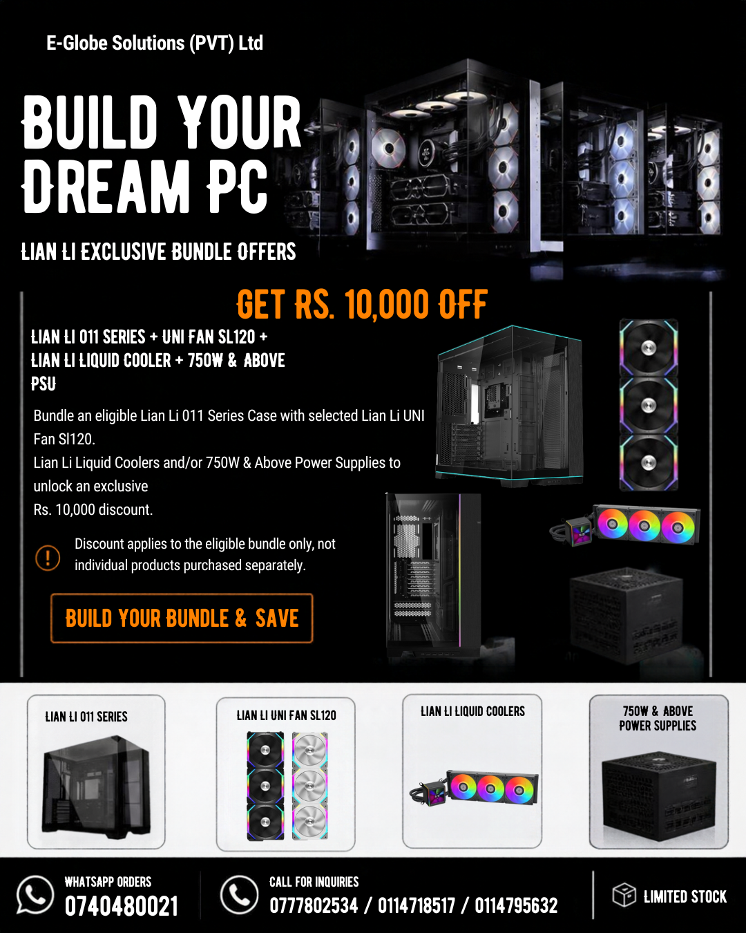 Lian Li Rs. 10,000 Discount
