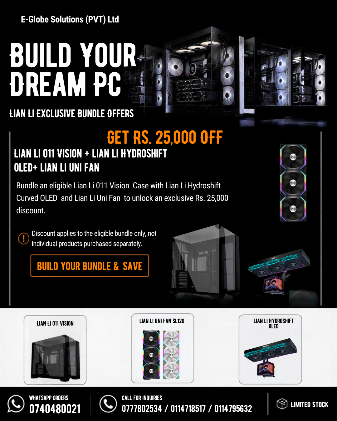 Lian Li Rs. 25,000 Discount
