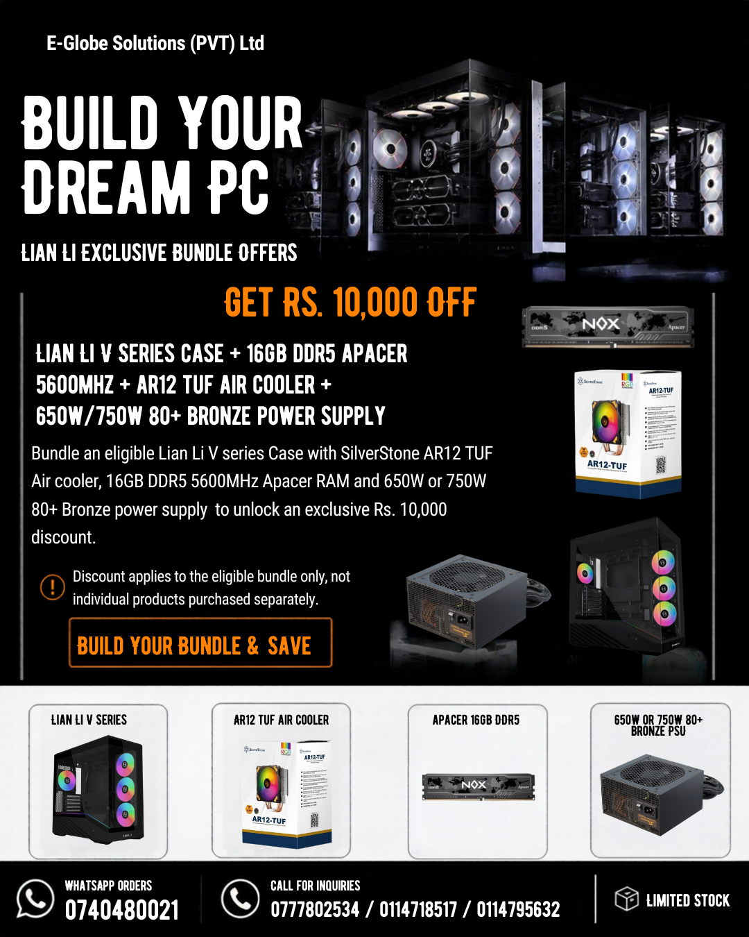 Lian Li Rs. 10,000 Discount