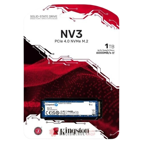 Kingston NV3 1TB M.2 2280 NVMe SSD