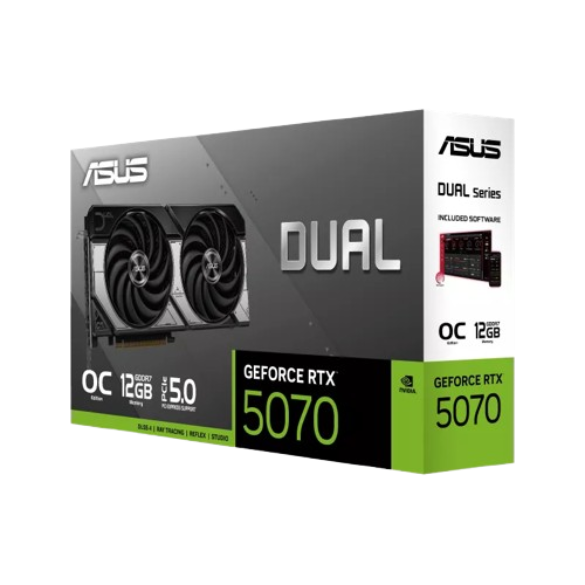 ASUS Dual GeForce RTX 5070 12GB GDDR7 OC Edition