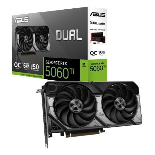 ASUS Dual GeForce RTX™ 5060 Ti 16GB GDDR7