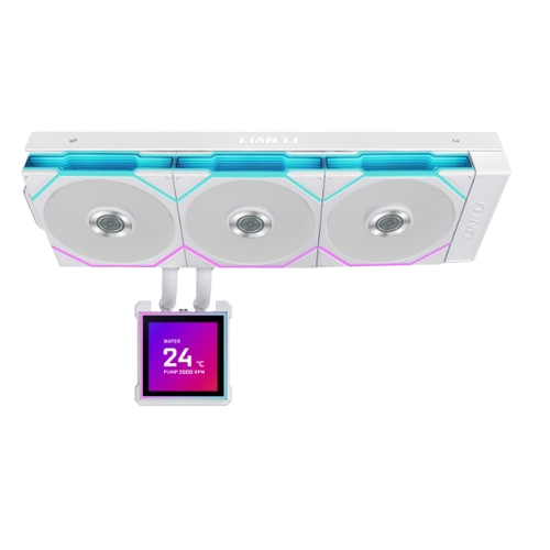 Lian Li hydroshift ii LCD-S white